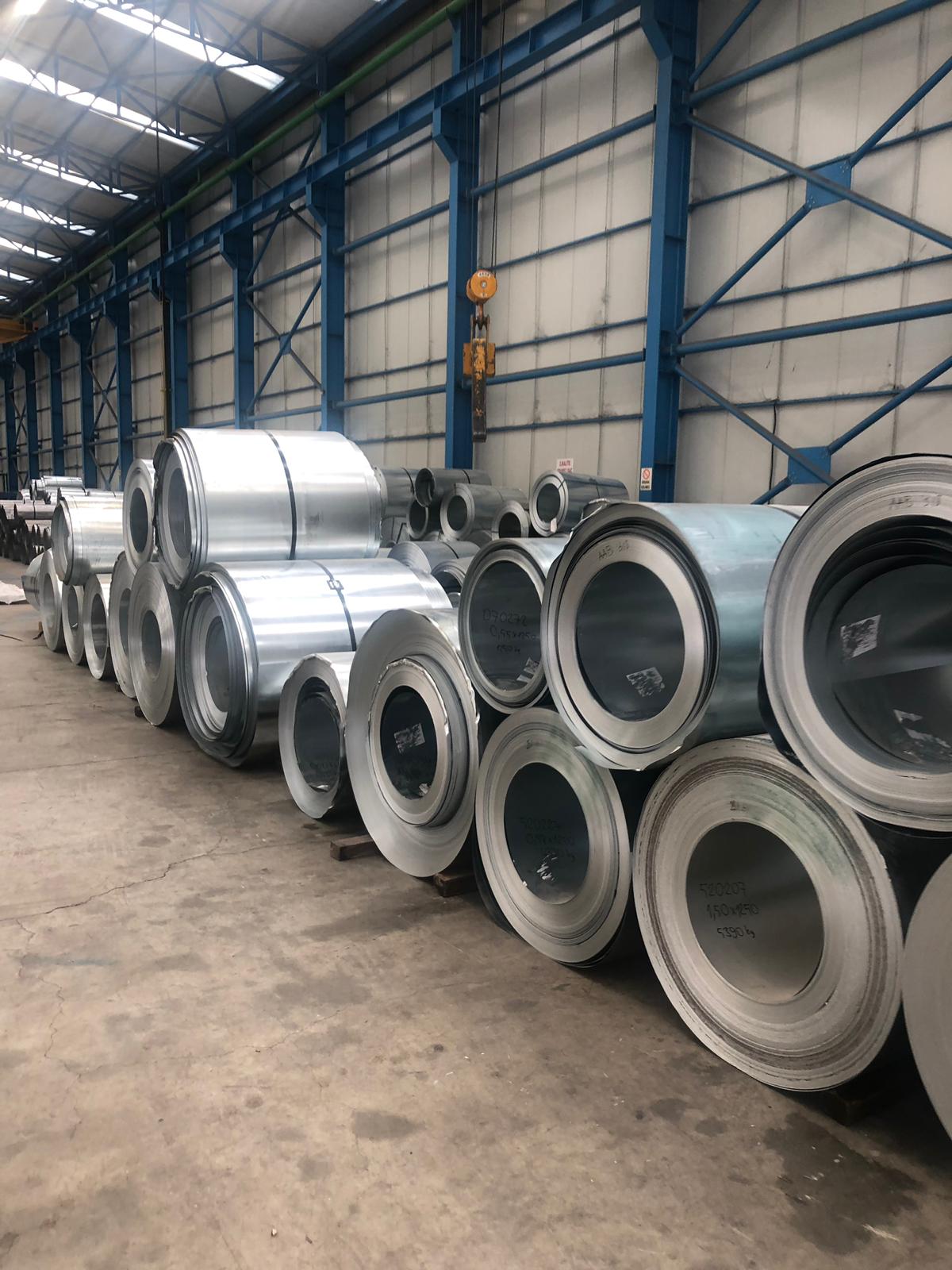 0,50MM GALVANİZ RULO DİLME SAC