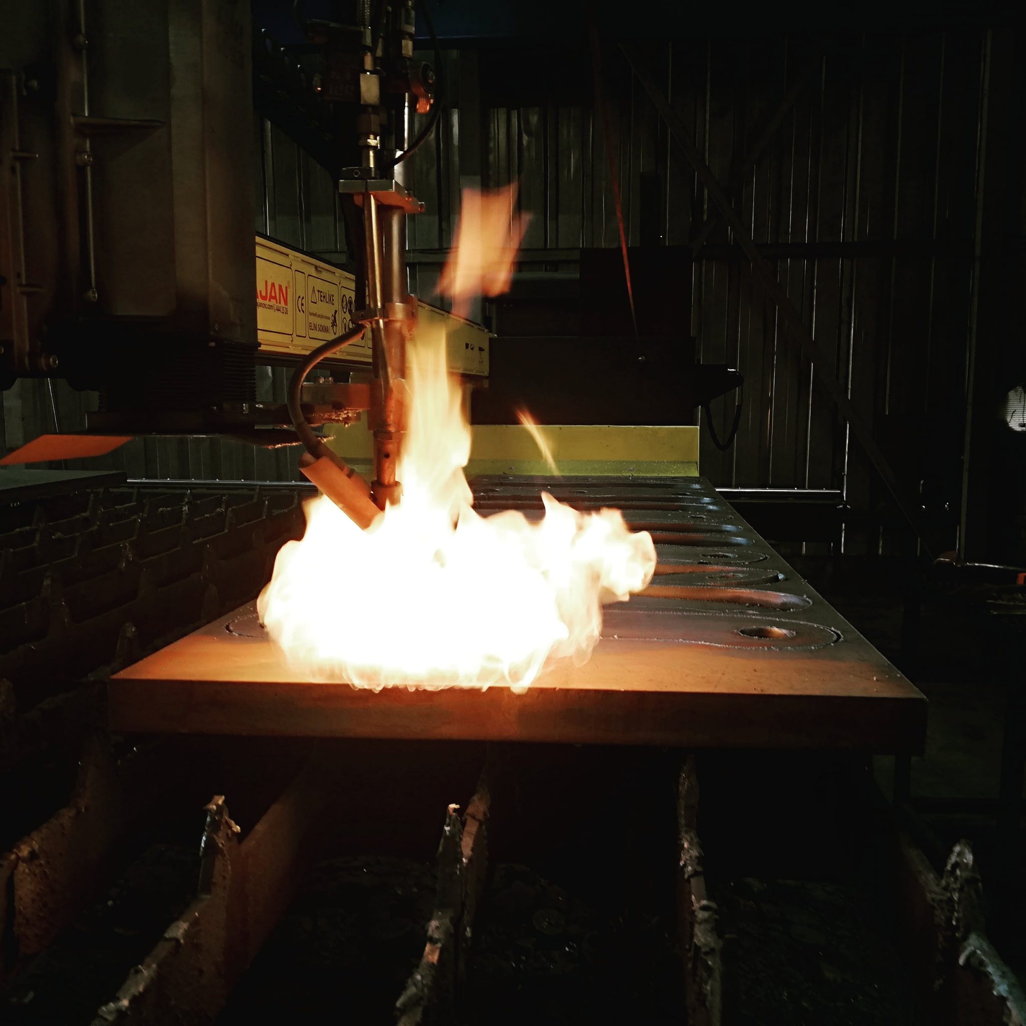 Cnc Plazma Oksijen Kesim